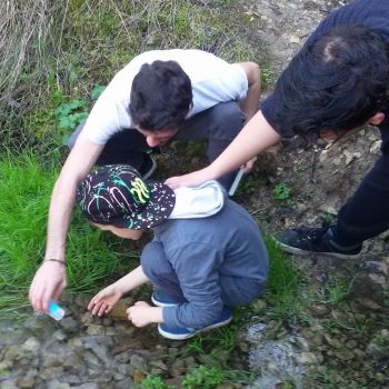 Alunos do Agrupamento de Escolas monitorizam qualidade da água do Rio Lena