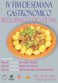 Gastronomia no Reguengo do Fetal