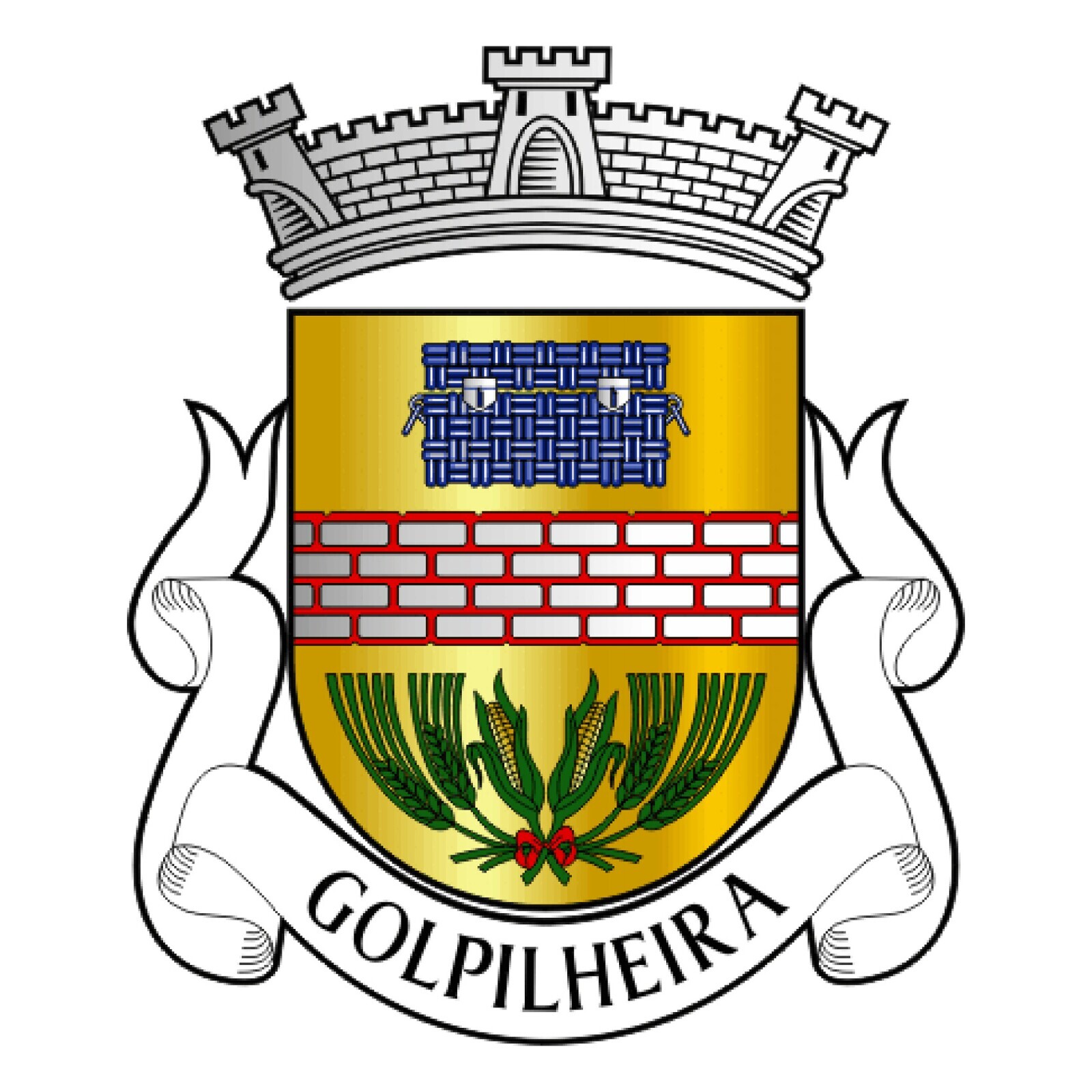 Brasão da Junta de Freguesia da Golpilheira